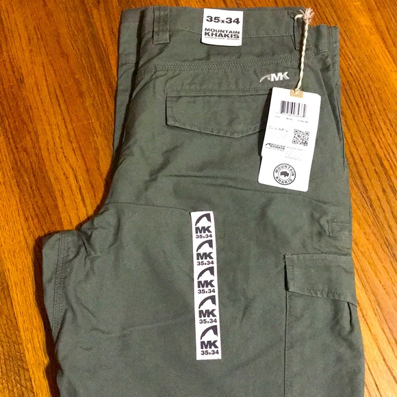 Mountain Khaki Men’s cargo pants NWT - Picture 1 of 4